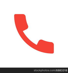 phone call, icon on isolated background