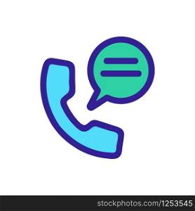 phone call icon vector. Thin line sign. Isolated contour symbol illustration. phone call icon vector. Isolated contour symbol illustration