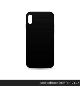 Phone case with shadow on white back