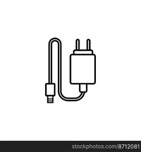 phone charger icon vector illustration design
