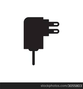 phone charger icon vector logo template in trendy flat style