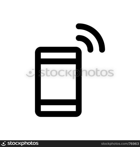 phone connection, icon on isolated background