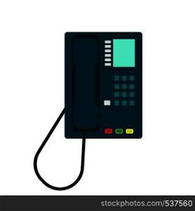 Phone design top view vector symbol icon. Screen technology flat telephone business gadget device
