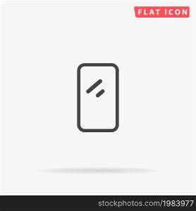 Phone flat vector icon. Hand drawn style design illustrations.. Phone flat vector icon