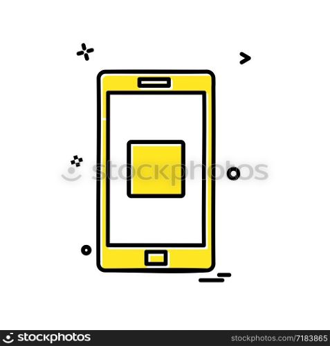 Phone icon design vector