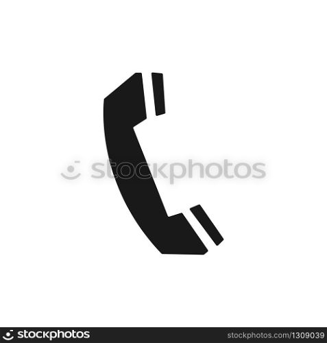 Phone icon. Phone symbol vector illustration in simple style. EPS 10