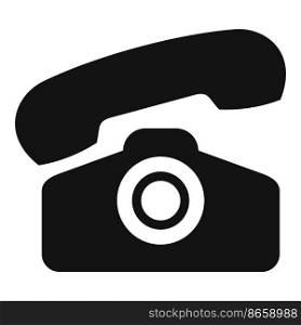 Phone icon simple vector. Contact call. Email online. Phone icon simple vector. Contact call