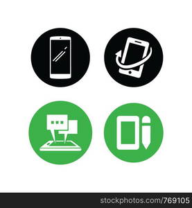 Phone icon vector. Call icon vector. Mobile phone. Telephone icon