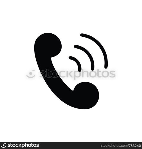 Phone icon vector. Call icon vector. Mobile phone. Telephone icon