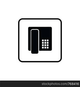 Phone icon vector. Call icon vector. Telephone icon