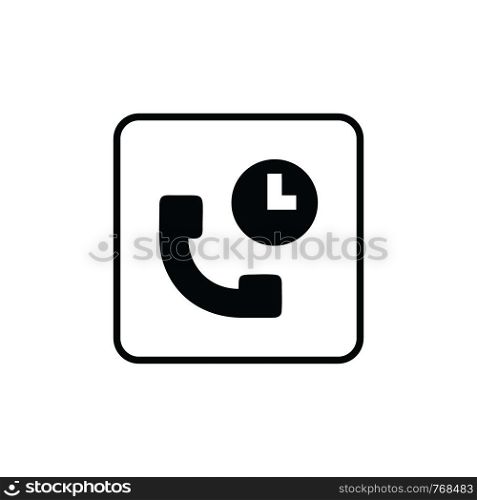 Phone icon vector. Call icon vector. Telephone icon