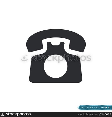 Phone Icon Vector Template Illustration Design