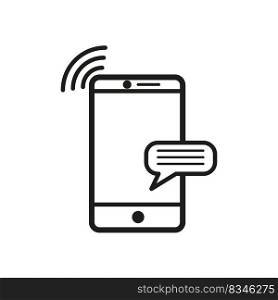 Phone message call icon. Call symbol. Smartphone message interface. Telephone sign. Vector illustration. Stock image. EPS 10.. Phone message call icon. Call symbol. Smartphone message interface. Telephone sign. Vector illustration. Stock image. 