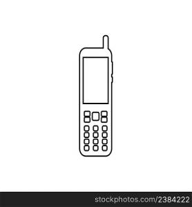 phone mobile phone icon vector image design illustration