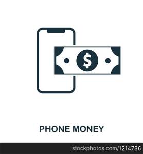 Phone Money icon. Flat style icon design. UI. Illustration of phone money icon. Pictogram isolated on white. Ready to use in web design, apps, software, print. Phone Money icon. Flat style icon design. UI. Illustration of phone money icon. Pictogram isolated on white. Ready to use in web design, apps, software, print.