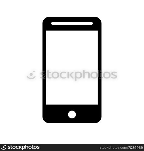 phone portrait mode, icon on isolated background