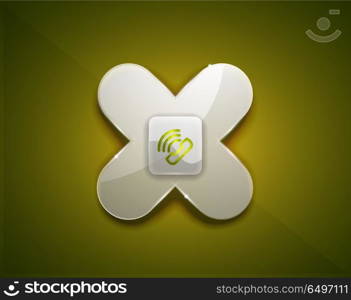 Phone support call center button. Phone support call center button, web icon design