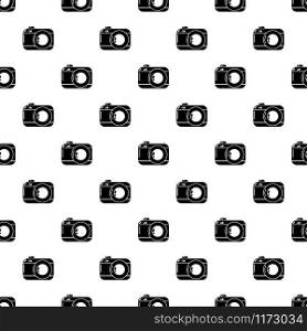 Photo camera icon. Simple illustration of photo camera vector icon for web. Photo camera icon, simple black style
