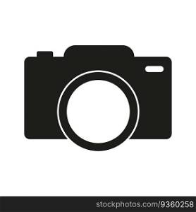 Photo camera icon. Vector illustration. stock image. EPS 10.. Photo camera icon. Vector illustration. stock image.