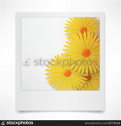 Photo frame Flower