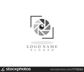 Photo Lens Logo Vector Icon