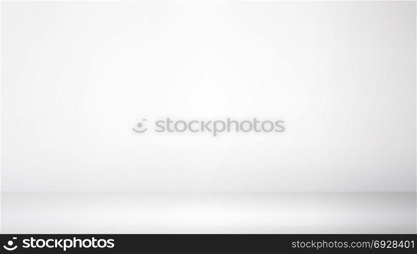 Photo Studio Room. Empty White Interior. Gallery Interior With Empty Wall And Lamps. Vector Illustration.. Photo Studio Room. Empty White Interior. Realistic Spotlight Lamps. Vector