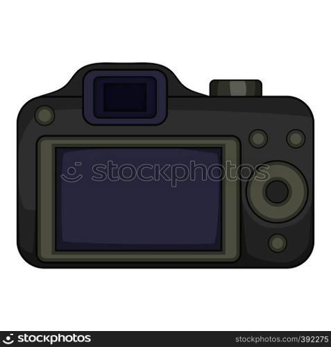 Photocamera icon. Cartoon illustration of photocamera vector icon for web. Photocamera icon, cartoon style