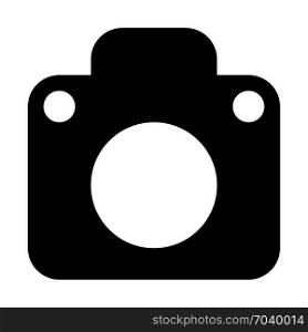 photography equipment, icon on isolated background