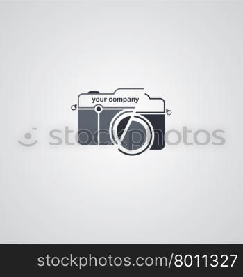 photography logo template theme. camera photography logo template theme vector art illustration