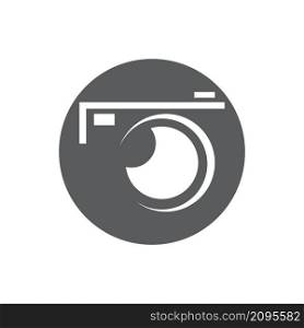 photography logo vector illustration design template