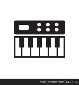 PIANO icon design, flat style icon collection