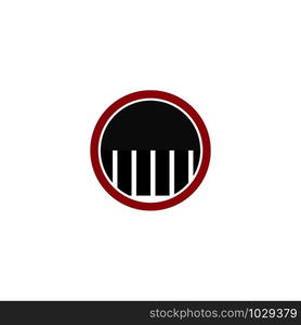 Piano icon Vector Illustration design Logo template