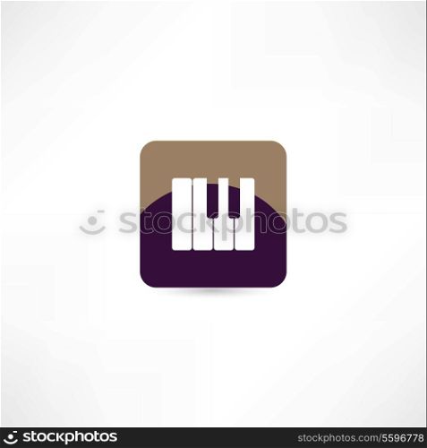 piano keyboard icon