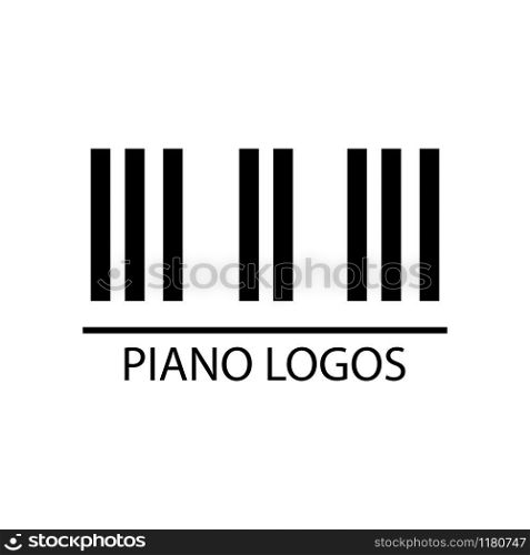 piano logo vector
