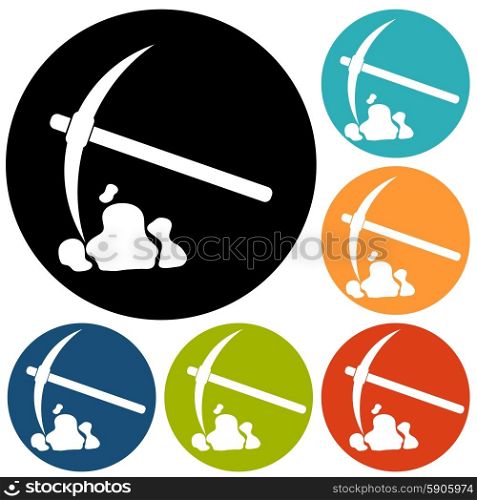 pick and shovel symbol