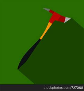 Pickaxe icon. Flat illustration of pickaxe vector icon for web. Pickaxe icon, flat style