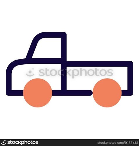 Pickup truck for carry and deliver shipment