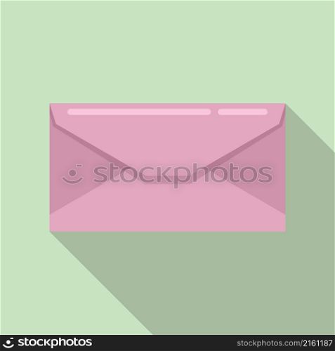 Pictogram envelope icon flat vector. Mail letter. Email paper. Pictogram envelope icon flat vector. Mail letter