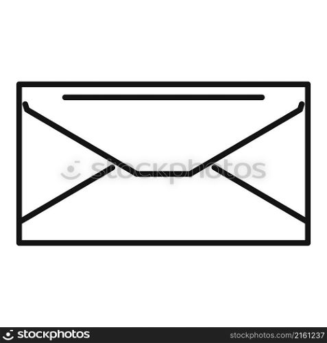 Pictogram envelope icon outline vector. Mail letter. Email paper. Pictogram envelope icon outline vector. Mail letter