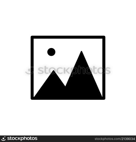 Picture icon. Cartoon design. Landscape art. Simple flat style. Nature background. Vector illustration. Stock image. EPS 10.. Picture icon. Cartoon design. Landscape art. Simple flat style. Nature background. Vector illustration. Stock image.