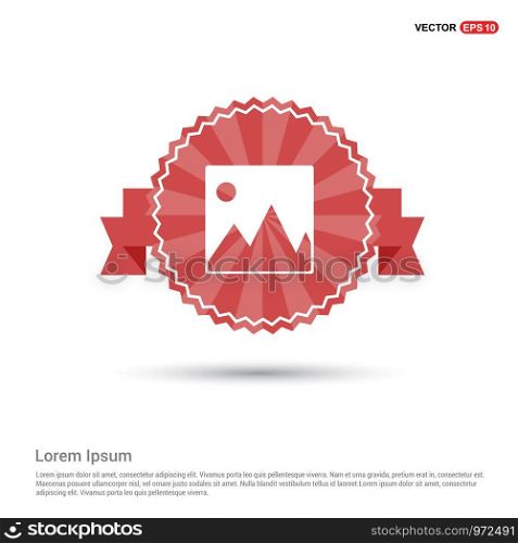 picture icon - Red Ribbon banner