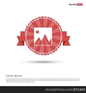 picture icon - Red Ribbon banner