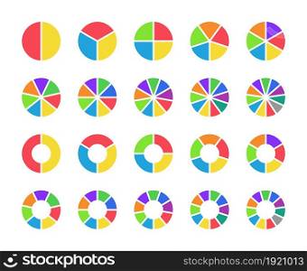 Pie chart. Circle graph with section from 1 to 11. 6, 5, 3 infographic part in round diagram. Graphic icon of wheel for cycle process. Piece of pie chart for progress, statistics and analysis. Vector.. Pie chart. Circle graph with section from 1 to 11. 6, 5, 3 infographic part in round diagram. Graphic icon of wheel for cycle process. Piece of pie chart for progress, statistics and analysis. Vector