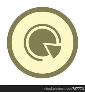 pie chart circle icon