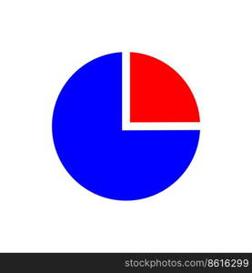 Pie chart color icon