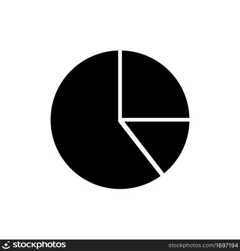 Pie chart diagram icon
