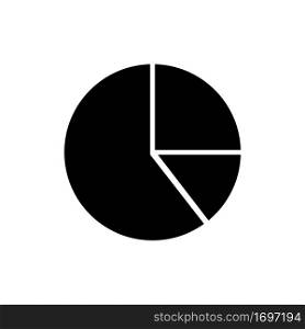 Pie chart diagram icon