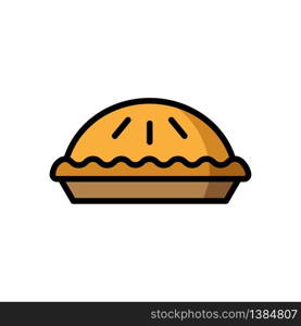 pie - food icon vector design template