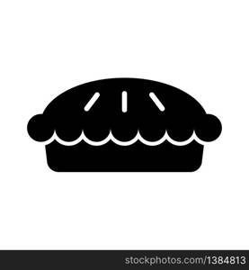 pie - food icon vector design template