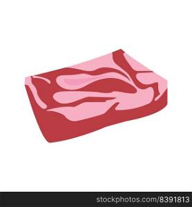 piece of meat icon vector illustration template design